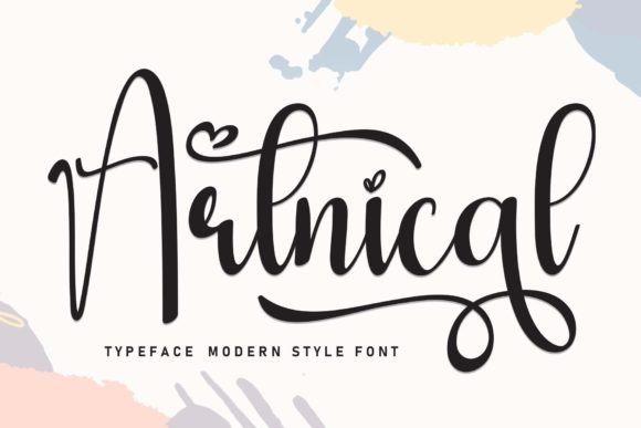 Artnical: A Friendly Handwritten Font for Limitless Creativity