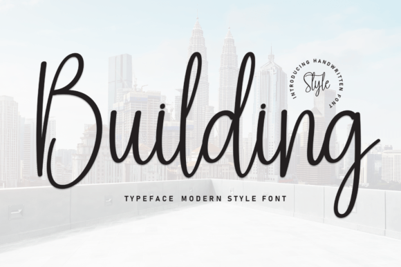 Building Font: A Sweet, Friendly Handwritten Typeface