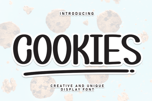Cookies: A Sweet Handwritten Font Full of Charm